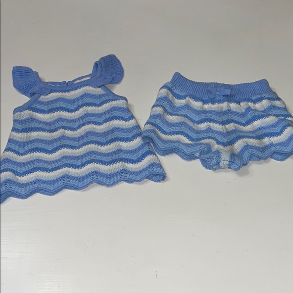 Haute Hippie Other - Haute Hippie 2 piece boho crocheted set 12 months